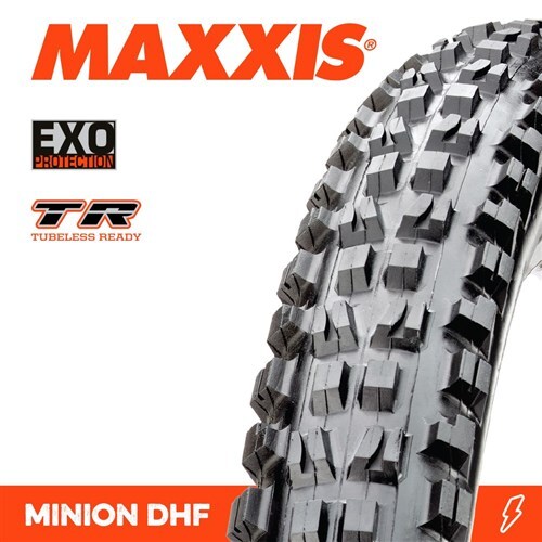 Maxxis Minion DHF WT EXO TR Dual Compound 60TPI Fold Tyre [Size: 29 x 2.50]