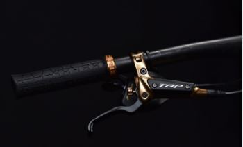 TRP DH-R EVO Disc Brake Special Edition GOLD (Left Hand)