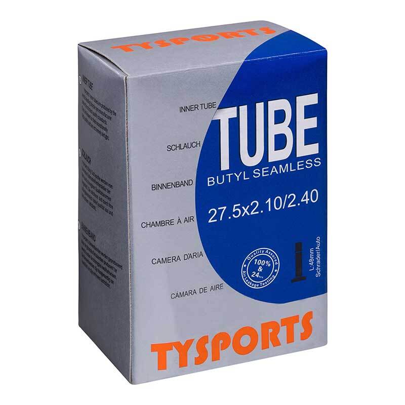 TY Sports 27.5 x 2.10-2.40 Schrader Valve 48mm MTB Tube