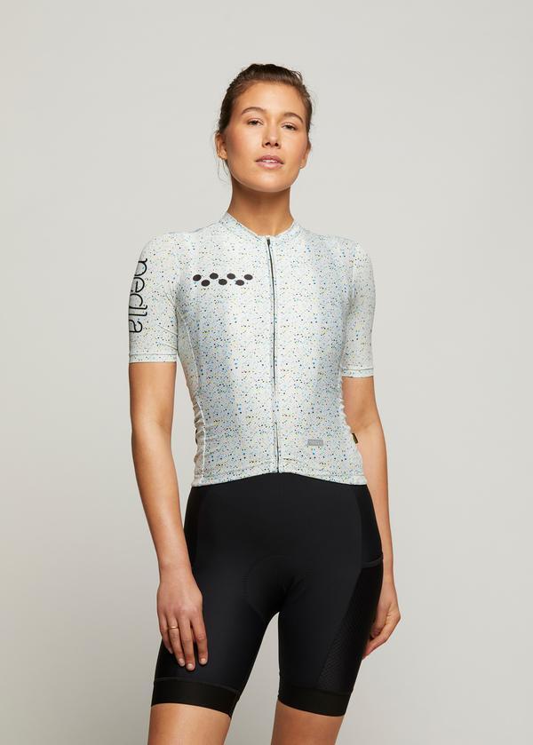 Pedla Women's Off Grid/Roamer Jersey [Colour: Speckle White] [Size: L]