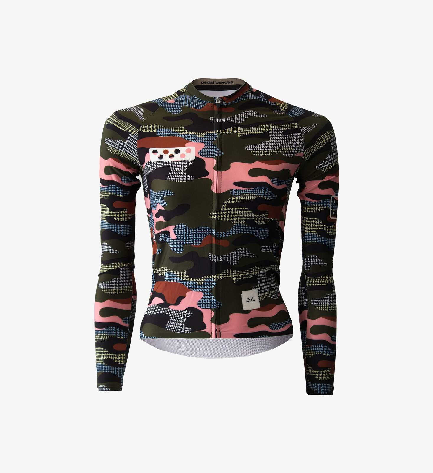 Pedla HoundsCAMO Womens Luxe LS Jersey [Colour: Olive Invert] [Size: 2XS] 