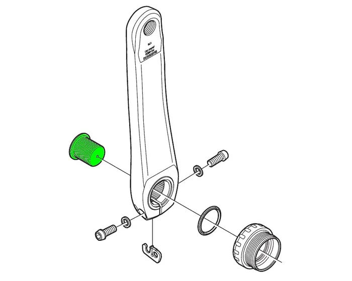 Shimano FC-6800 Crank Arm Fixing Bolt  