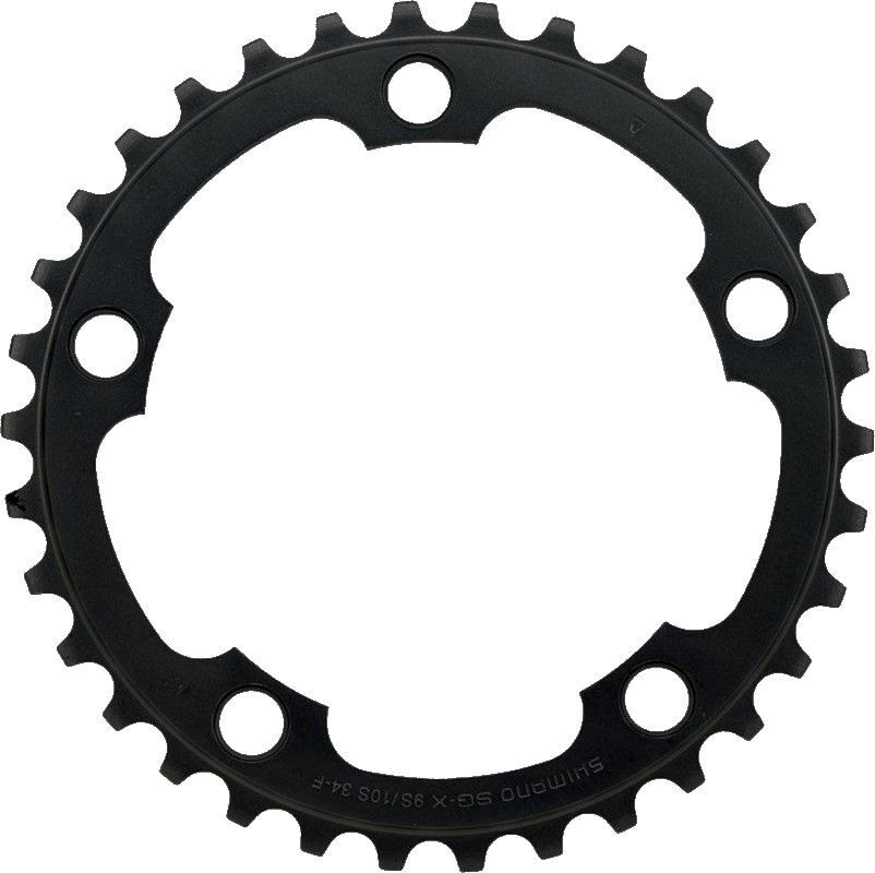 Shimano FC-RS400 Chainring [Size: 34T] [Speed: 10-Speed] [Colour: Black] 