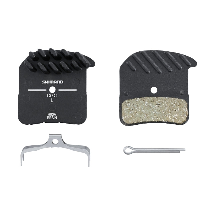 Shimano BR-M820 Resin Pad & Spring H03A w/Fin also BR-M8020 / BR-M640