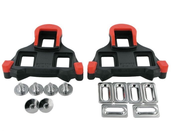 Shimano SM-SH10 SPD-SL Cleat Set Fixed Mode - Red 