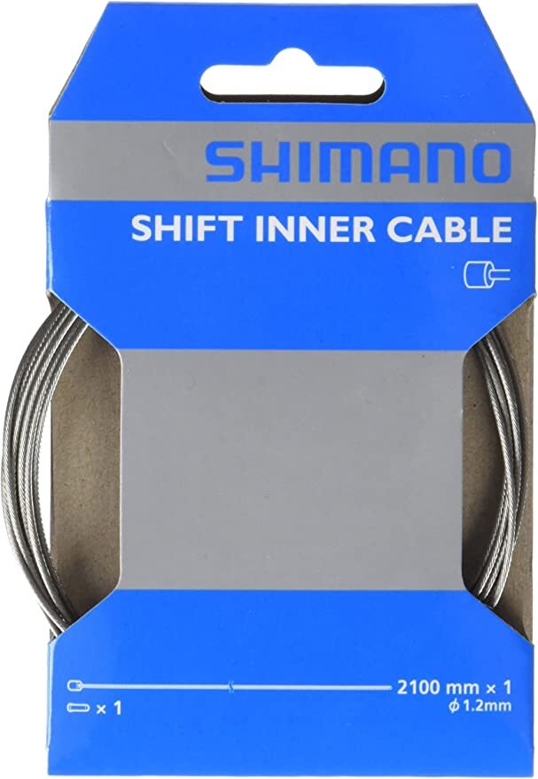 Shimano Shift Inner Cable [Size: 1.2mm x 2100mm]