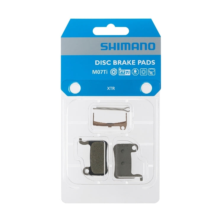 Shimano XTR BR-M975 Resin Disc Brake Pads & Spring M07-Ti 