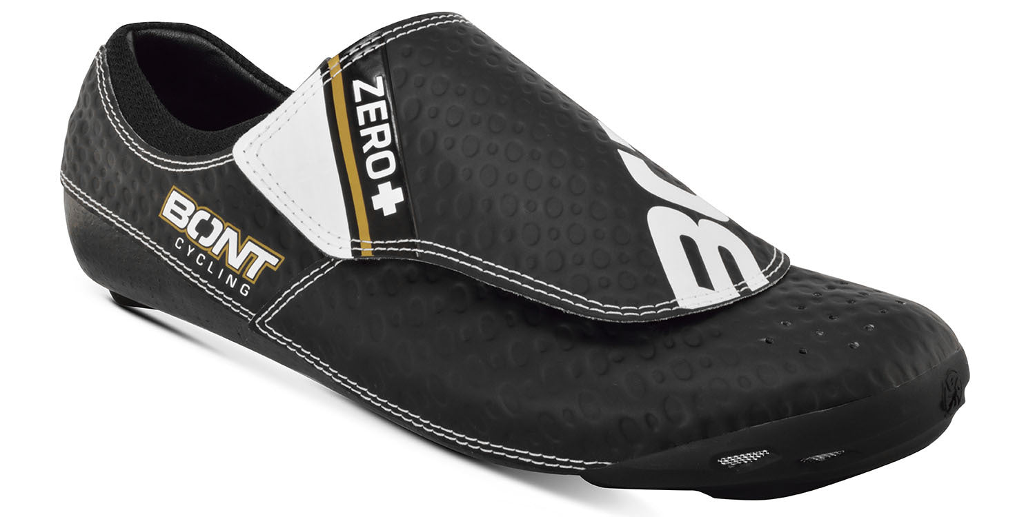 Bont Zero+ Cycling Shoes [Black/White] [Size: 10.5 US (44.5 EUR)]